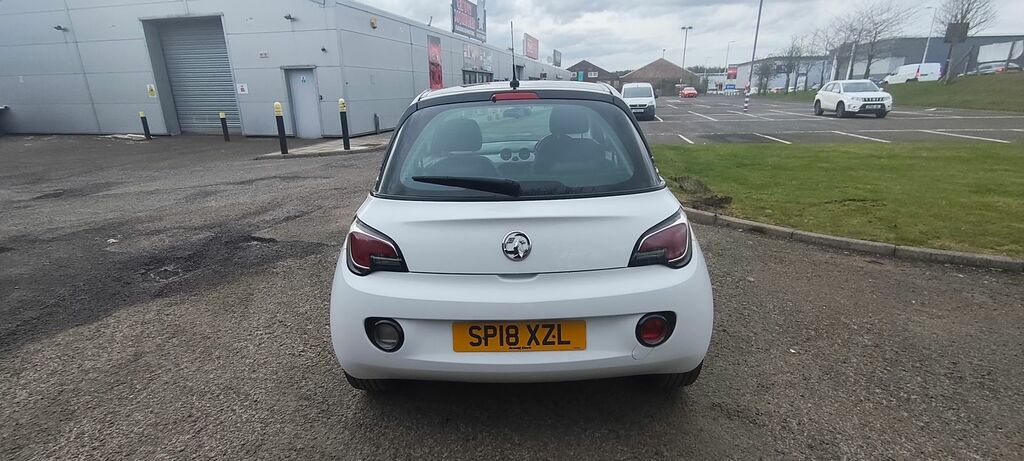 Vauxhall Adam 1.2I Ecoflex Energised Hatchback SP18XZL White #4