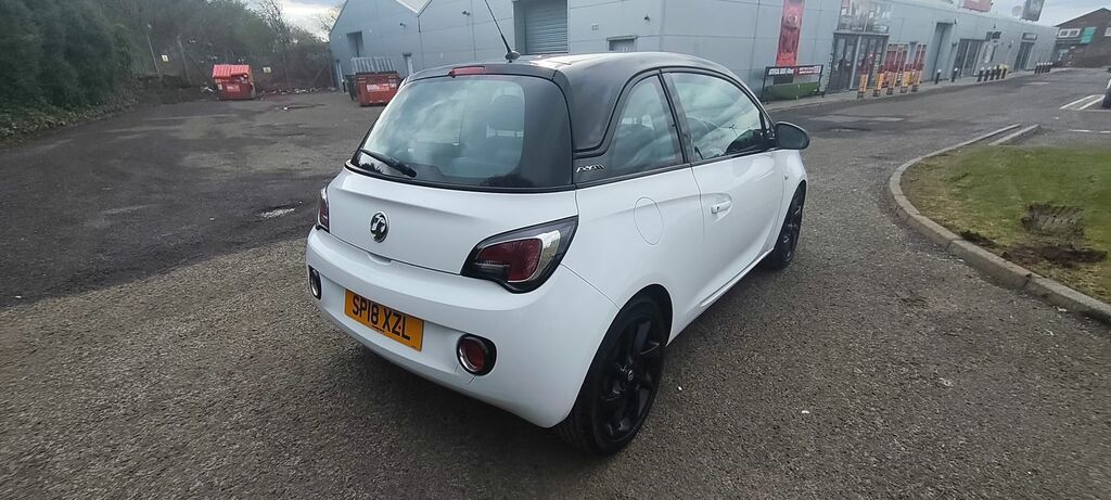 Vauxhall Adam 1.2I Ecoflex Energised Hatchback SP18XZL White #5