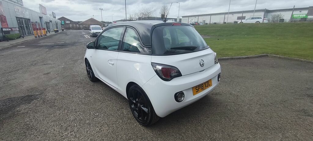 Vauxhall Adam 1.2I Ecoflex Energised Hatchback SP18XZL White #3