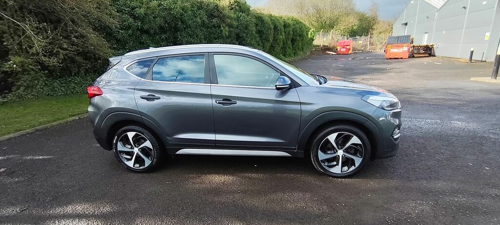 Hyundai Tucson 2.0 Crdi Premium Suv 4Wd Euro 6 1 SA67CZL Grey #6