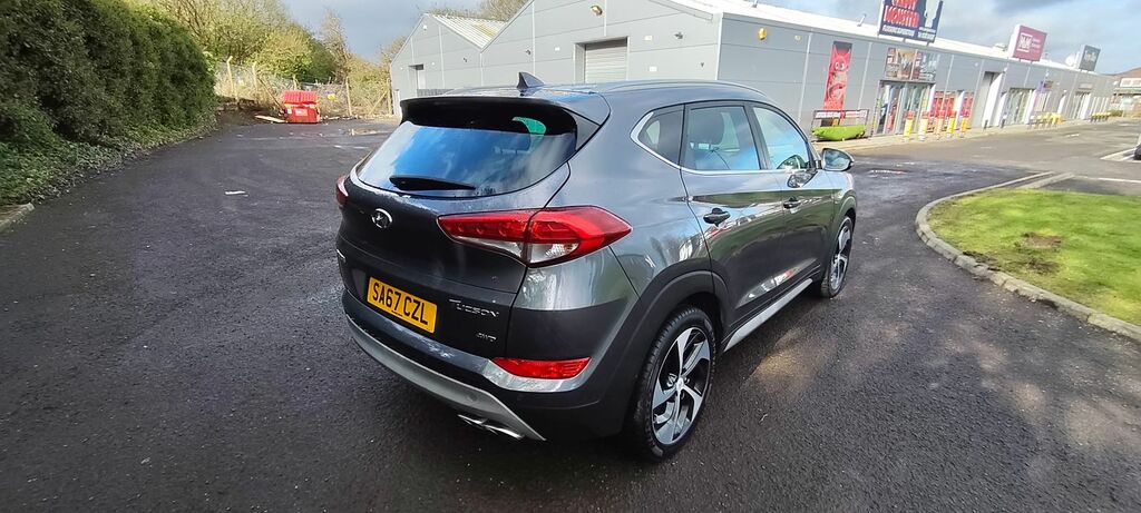 Hyundai Tucson 2.0 Crdi Premium Suv 4Wd Euro 6 1 SA67CZL Grey #5