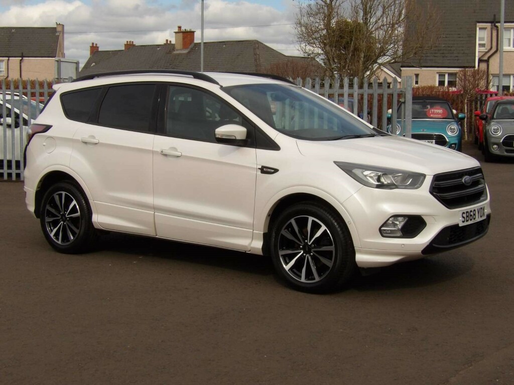 Ford Kuga St-line Tdci White