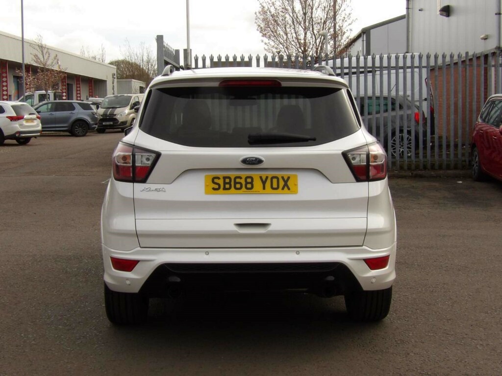 Ford Kuga St-line Tdci SB68YOX White #6