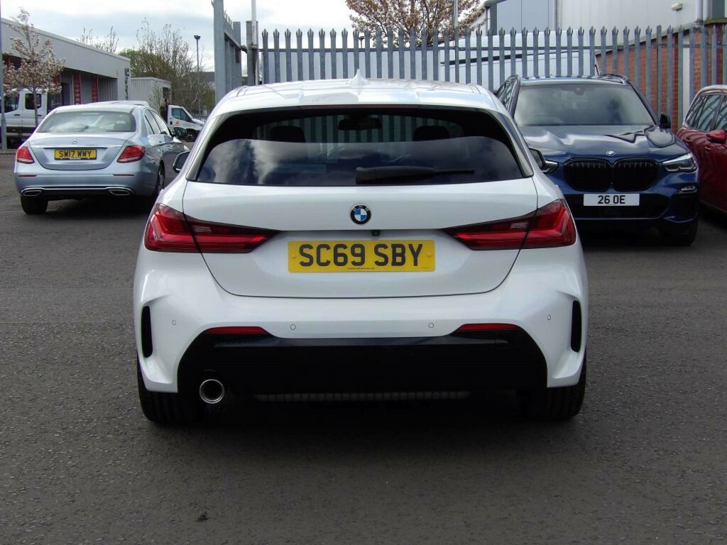 BMW 1 Series 118I M Sport SC69SBY White #6