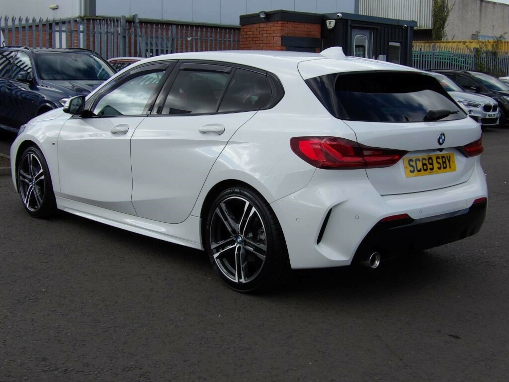 BMW 1 Series 118I M Sport SC69SBY White #5