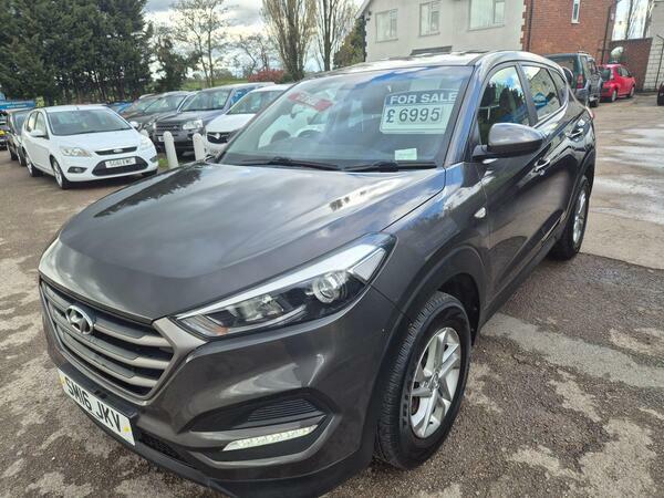 Hyundai Tucson 1.7 Crdi Blue Drive S Euro 6 Ss SM16JKV Grey #3