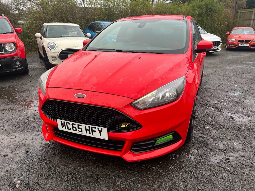 Ford Focus 2.0 Tdci St-2 Euro 6 Ss MC65HFY Red #4
