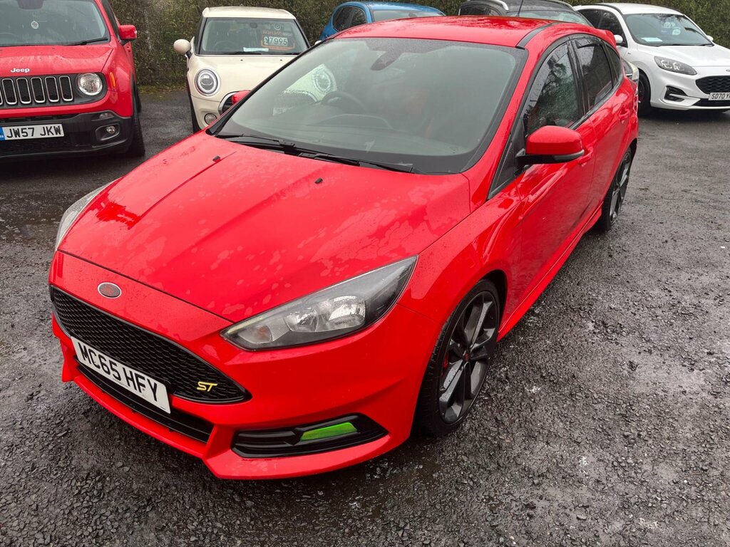 Ford Focus 2.0 Tdci St-2 Euro 6 Ss MC65HFY Red #6
