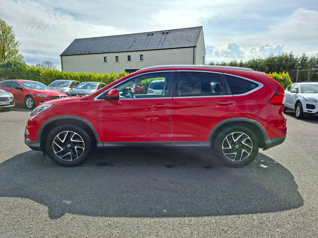 Honda Cr-V 1.6 I-dtec Se Plus 2Wd YH67DHJ Red #4