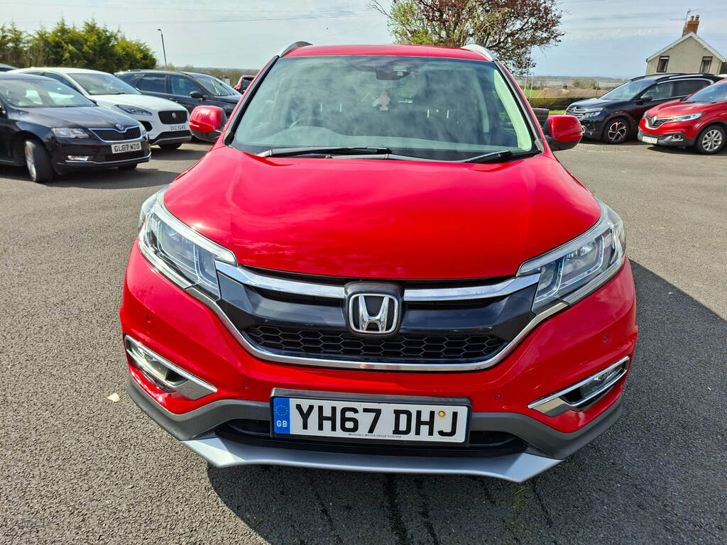 Honda Cr-V 1.6 I-dtec Se Plus 2Wd YH67DHJ Red #2