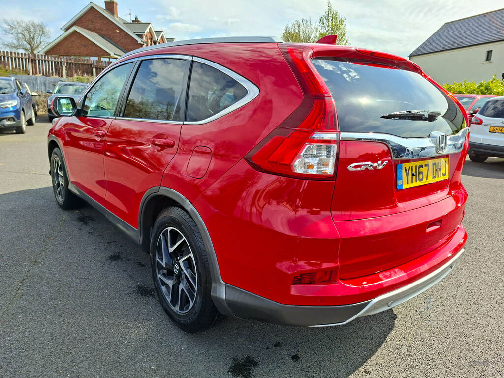 Honda Cr-V 1.6 I-dtec Se Plus 2Wd YH67DHJ Red #5