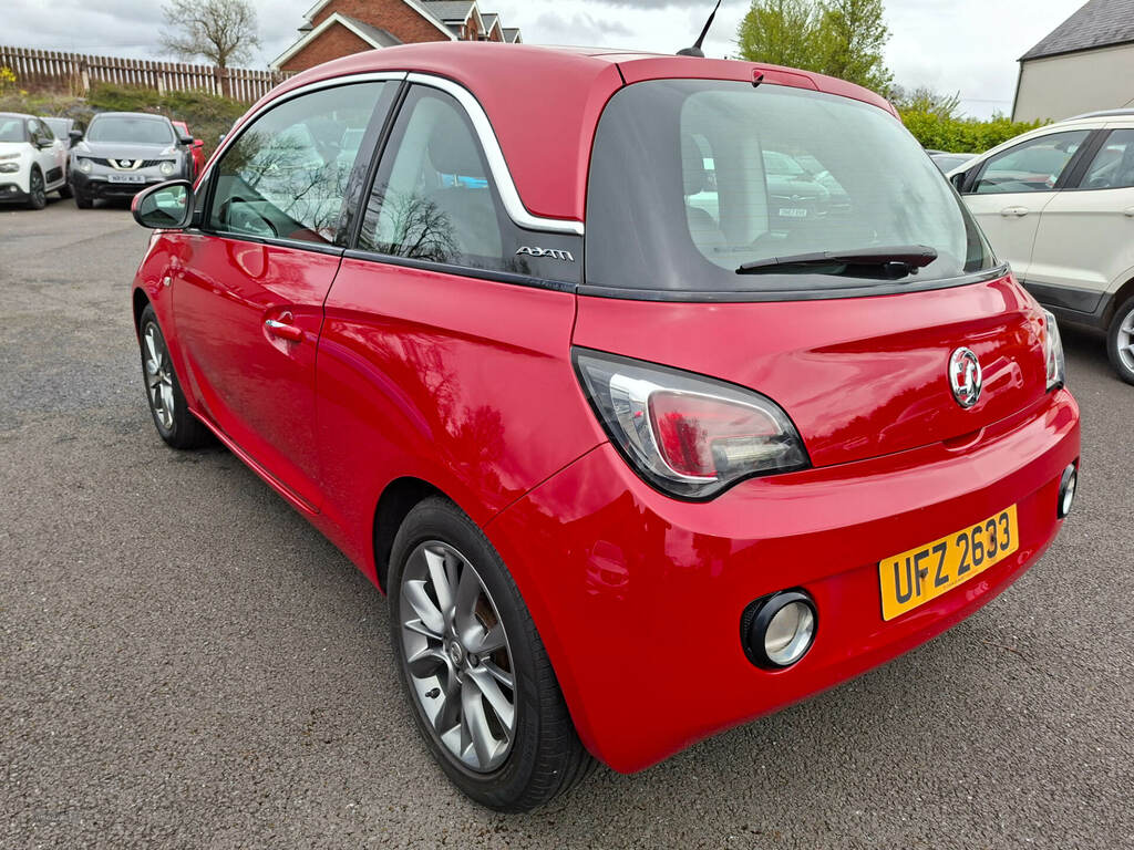 Vauxhall Adam 1.2I Jam UFZ2633 Red #5