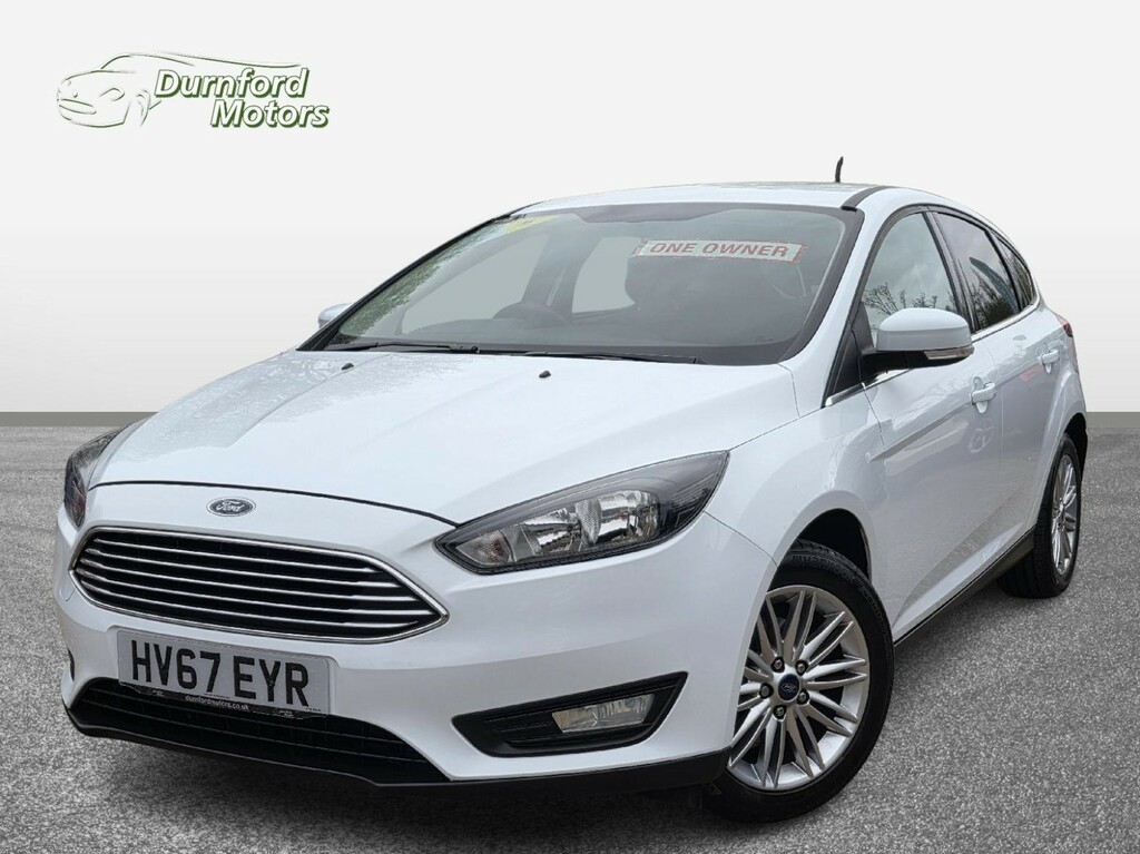 Ford Focus Hatchback 1.0 T Ecoboost Zetec Edition 201767 White