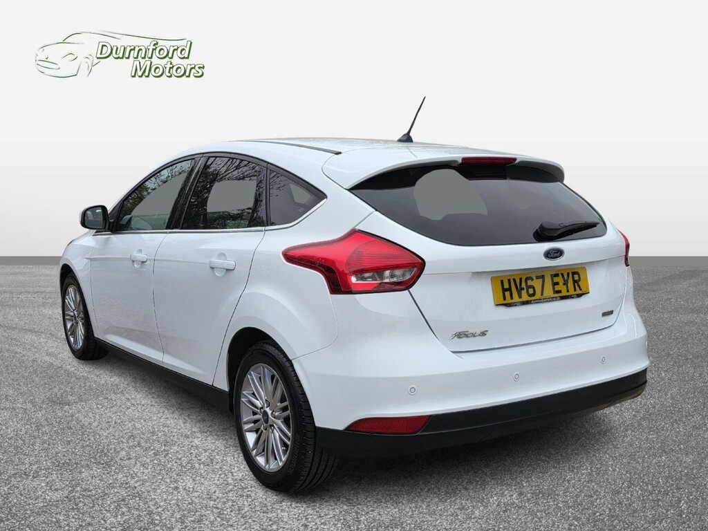 Ford Focus Hatchback 1.0 T Ecoboost Zetec Edition 201767 HV67EYR White #6