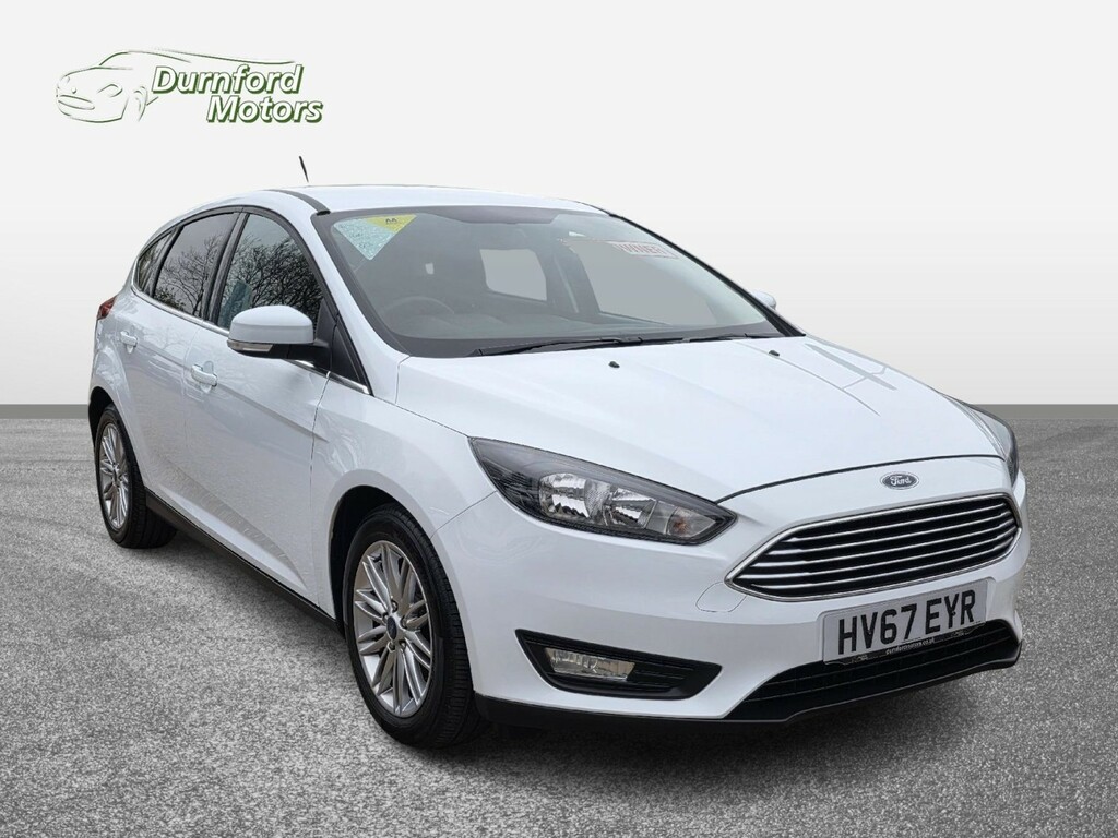 Ford Focus Hatchback 1.0 T Ecoboost Zetec Edition 201767 HV67EYR White #3