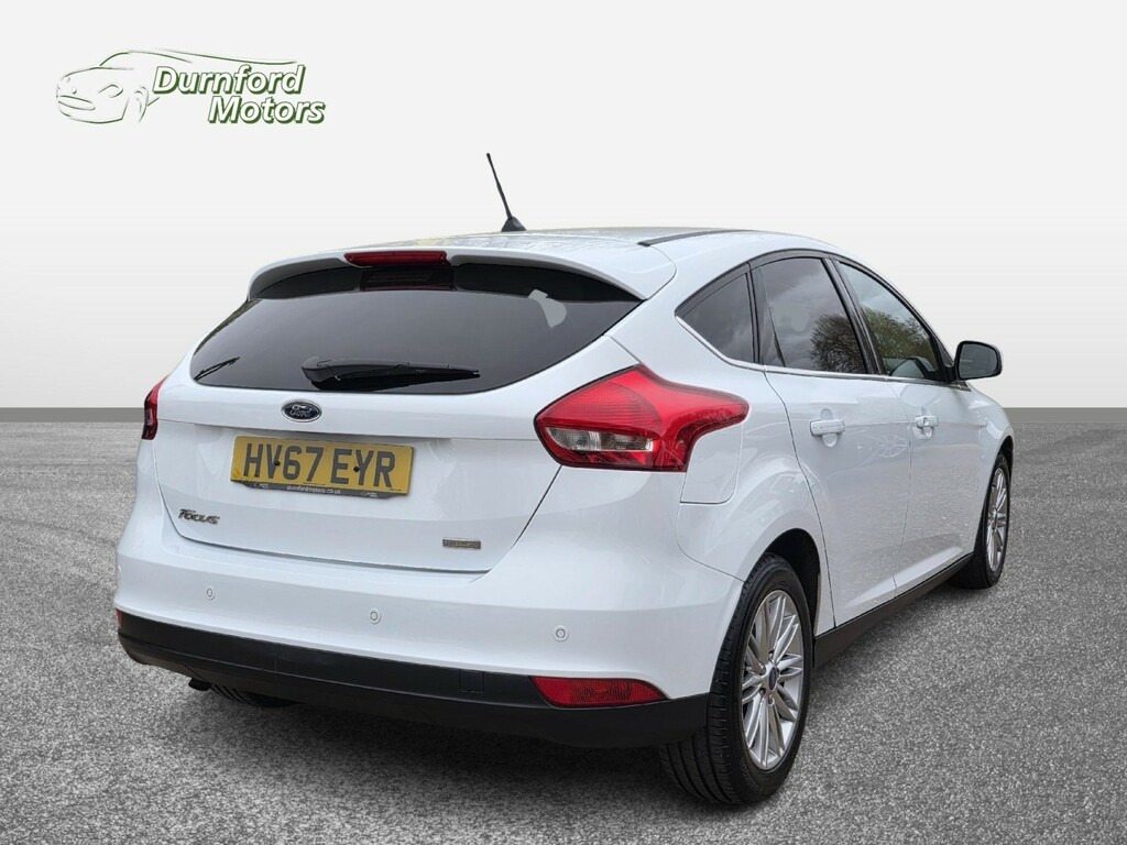 Ford Focus Hatchback 1.0 T Ecoboost Zetec Edition 201767 HV67EYR White #4