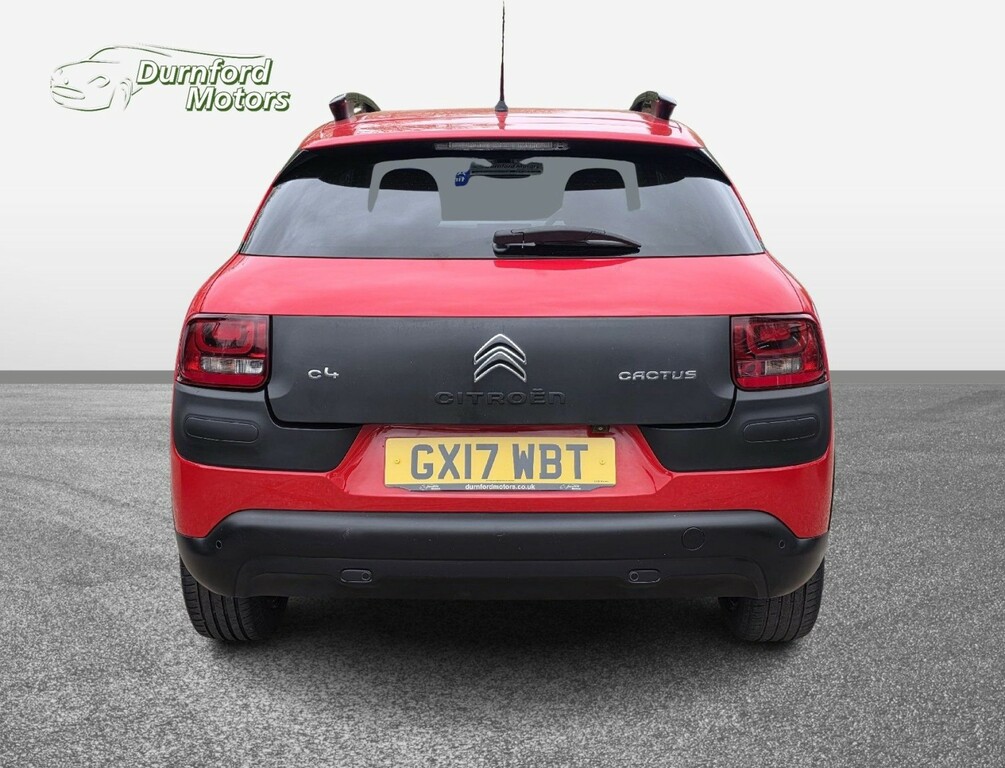 Citroen C4 Cactus Hatchback 1.6 Bluehdi Flair 201717 GX17WBT Red #5