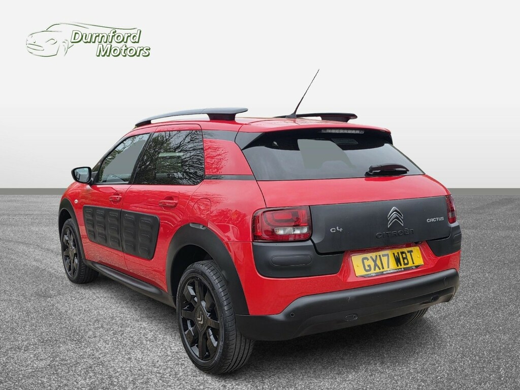 Citroen C4 Cactus Hatchback 1.6 Bluehdi Flair 201717 GX17WBT Red #6