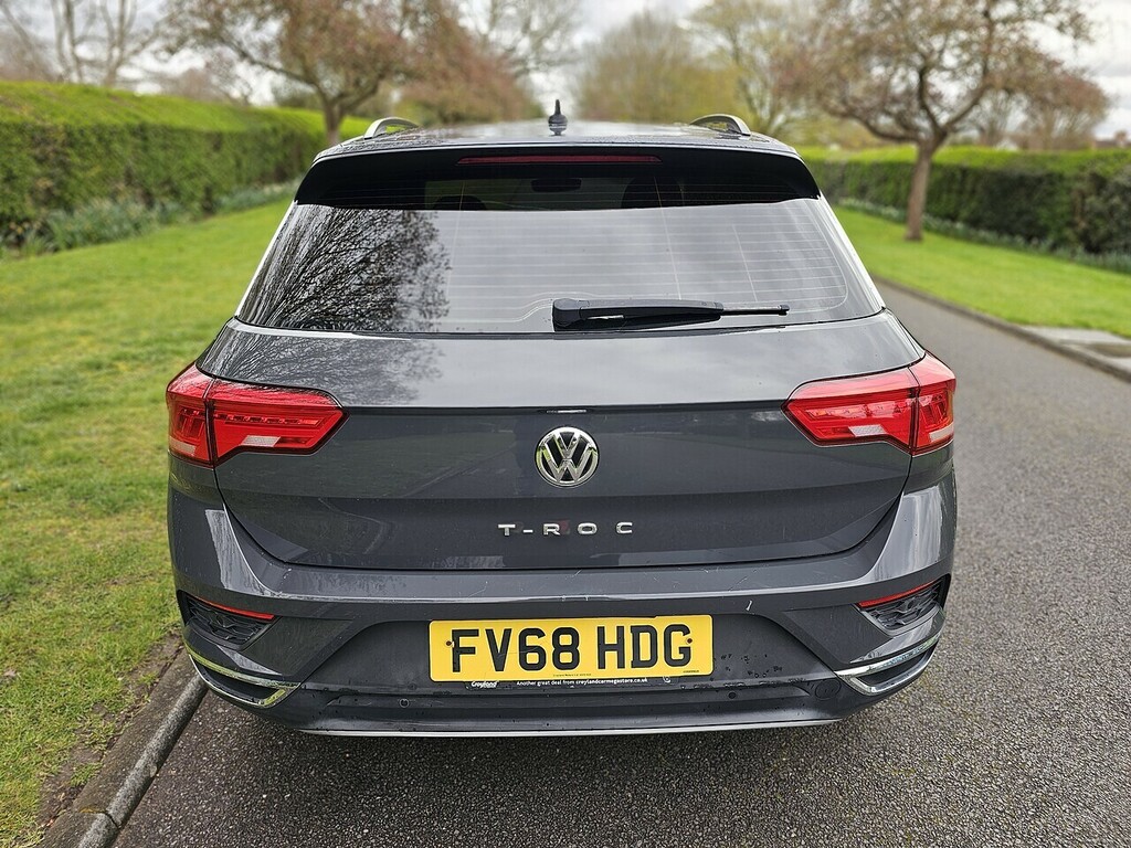 Volkswagen T-Roc Tsi Se U3330 Ulez FV68HDG Grey #4