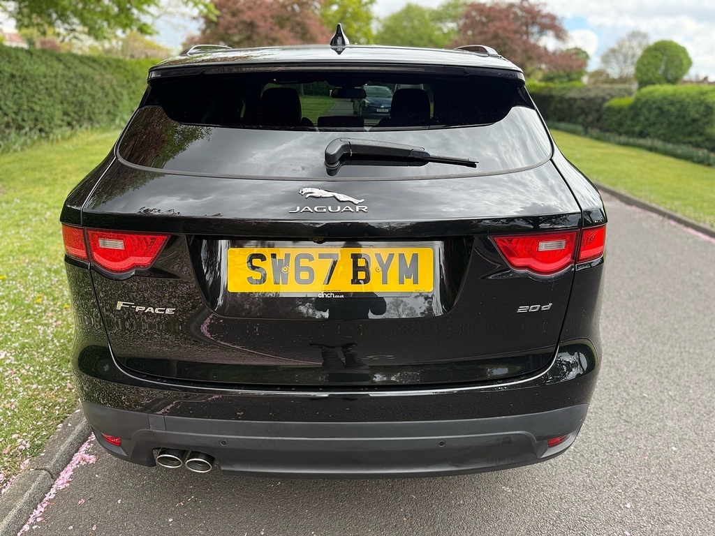 Jaguar F-Pace D180 R-sport U3353 Ulez SW67BYM Black #5
