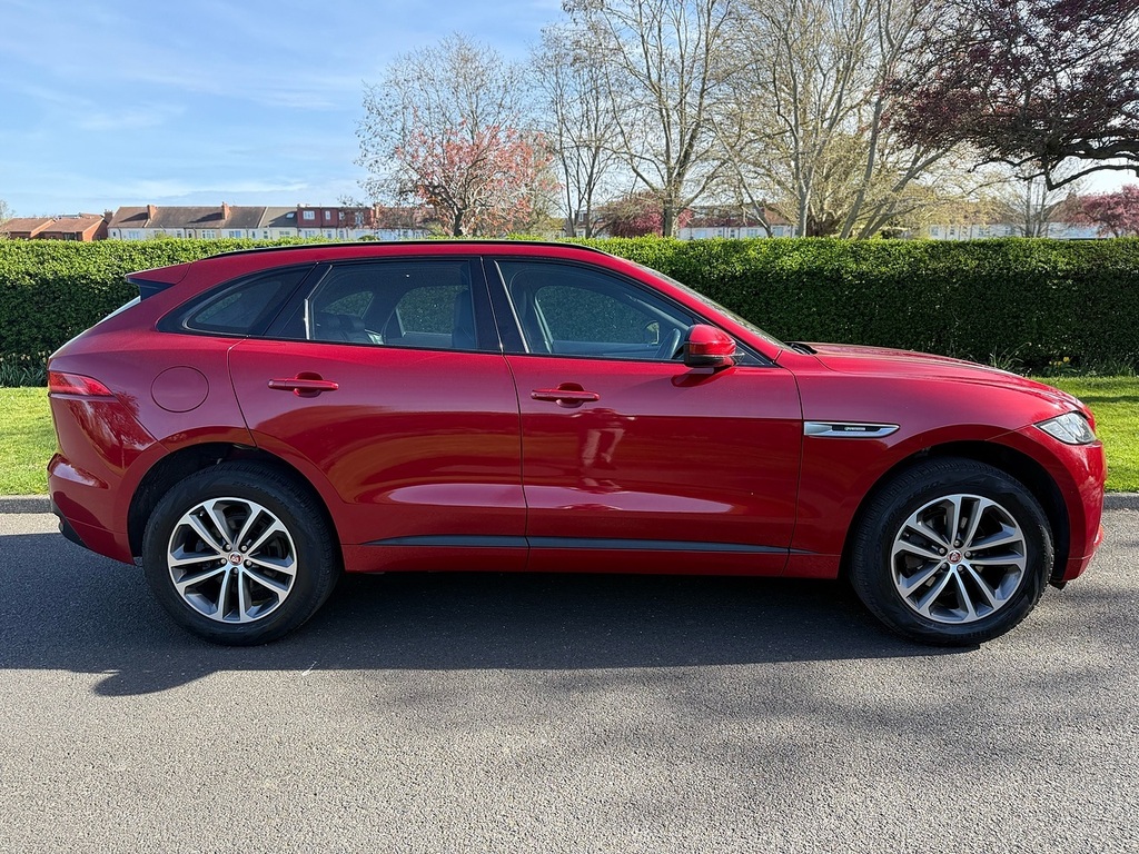 Jaguar F-Pace D180 R-sport U3359 Ulez WX20XJN Red #2