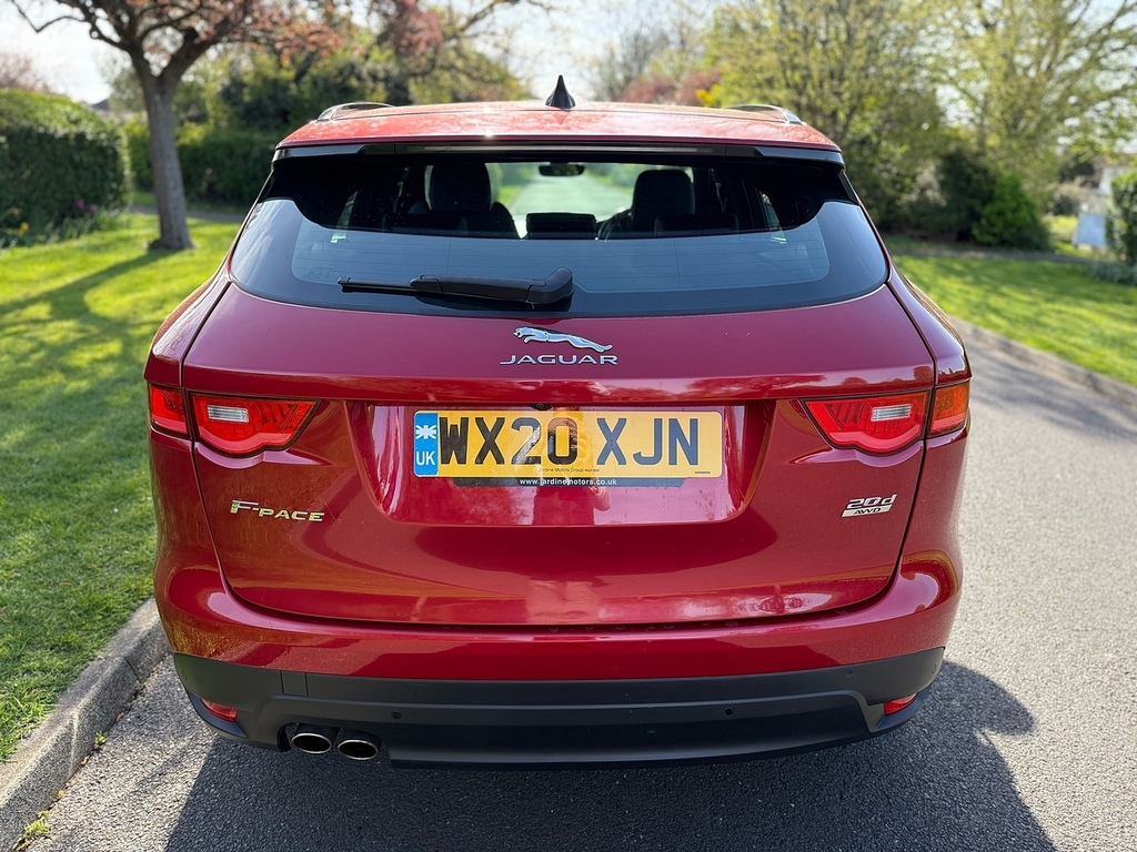 Jaguar F-Pace D180 R-sport U3359 Ulez WX20XJN Red #5