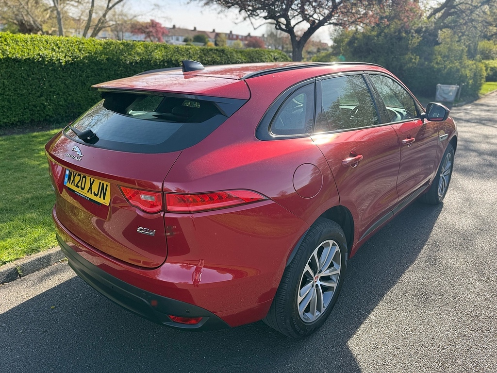 Jaguar F-Pace D180 R-sport U3359 Ulez WX20XJN Red #3