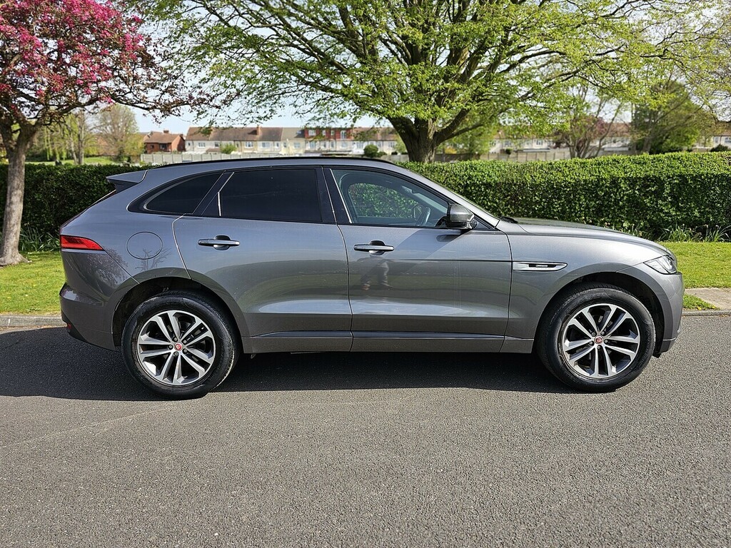 Jaguar F-Pace D180 R-sport U3361 Ulez AP51JAG Grey #2