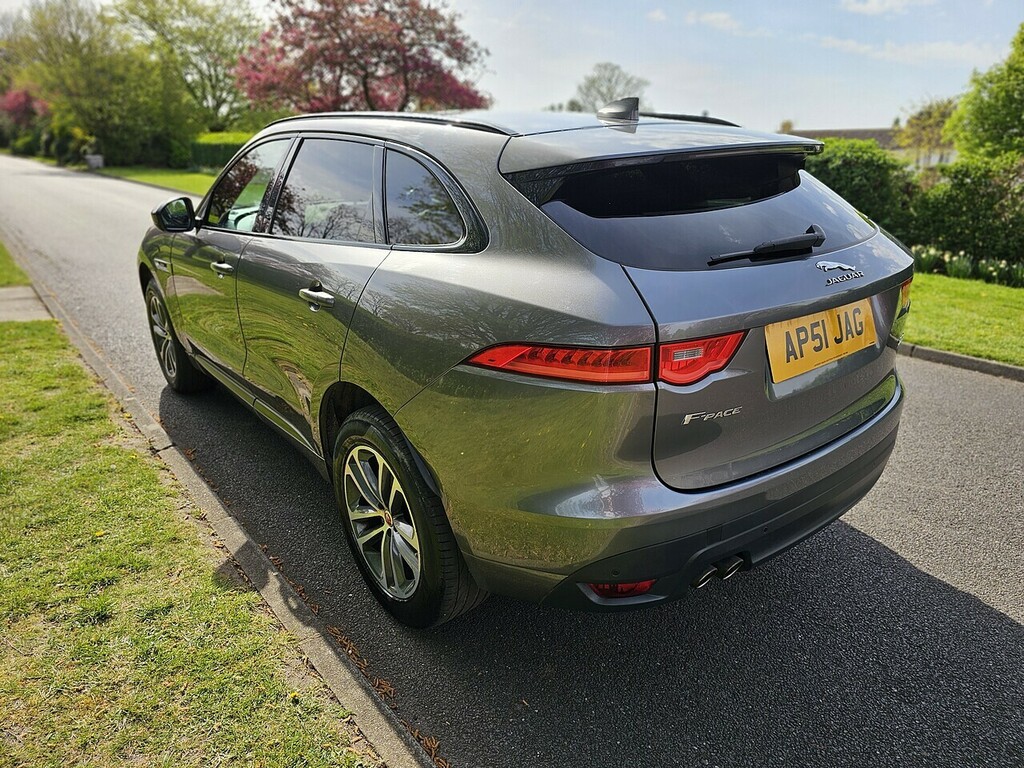 Jaguar F-Pace D180 R-sport U3361 Ulez AP51JAG Grey #6