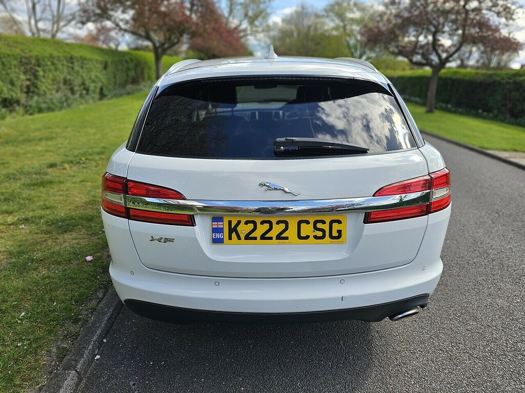 Jaguar XF D Luxury U3350 K222CSG White #4