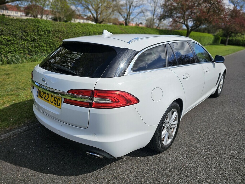 Jaguar XF D Luxury U3350 K222CSG White #3