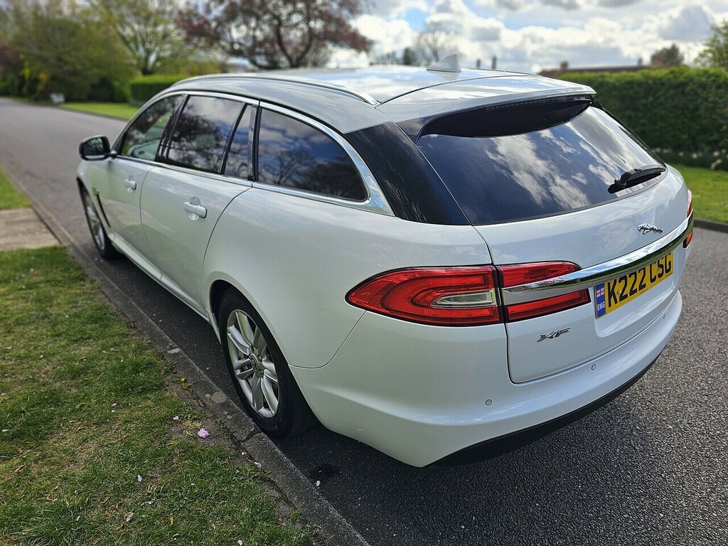 Jaguar XF D Luxury U3350 K222CSG White #6