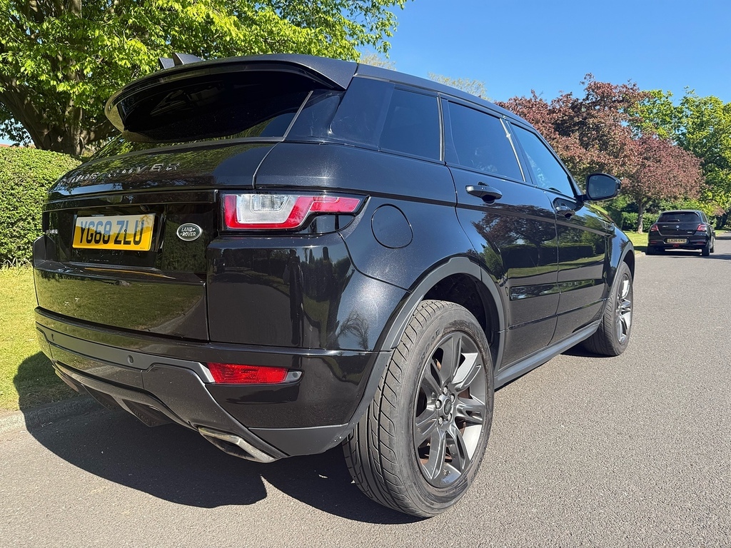 Land Rover Range Rover Evoque Td4 Landmark U3388 Ulez YG68ZLU Black #4