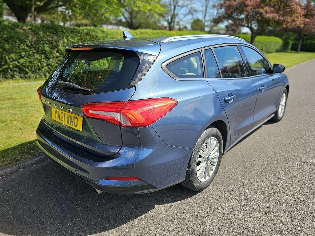 Ford Focus Ecoblue Titanium U3382 Ulez YA21WND Blue #3