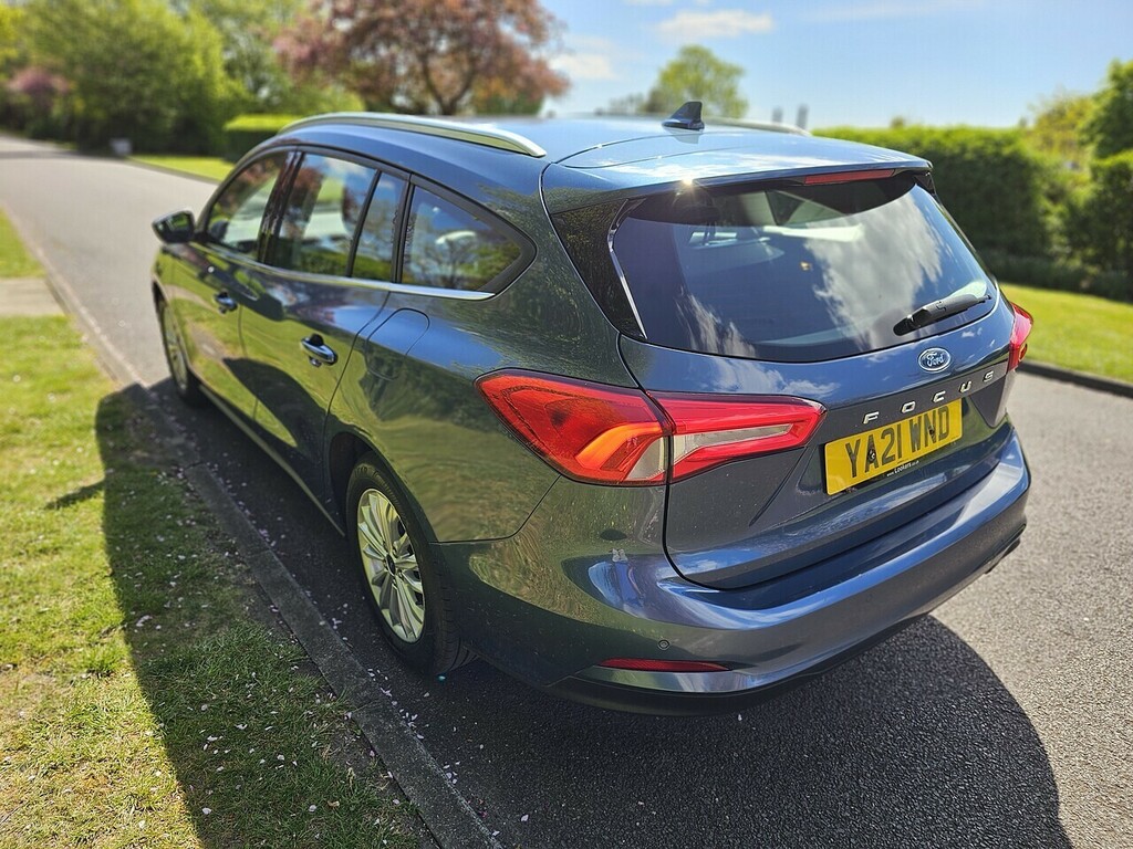 Ford Focus Ecoblue Titanium U3382 Ulez YA21WND Blue #6