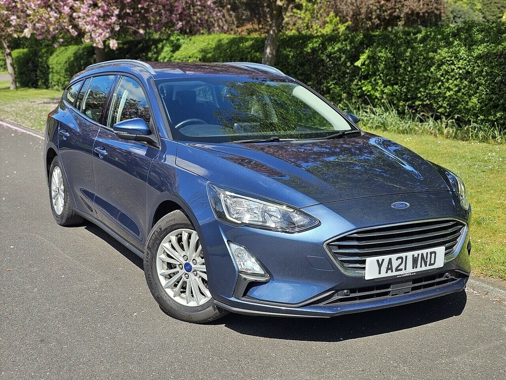 Ford Focus Ecoblue Titanium U3382 Ulez Blue