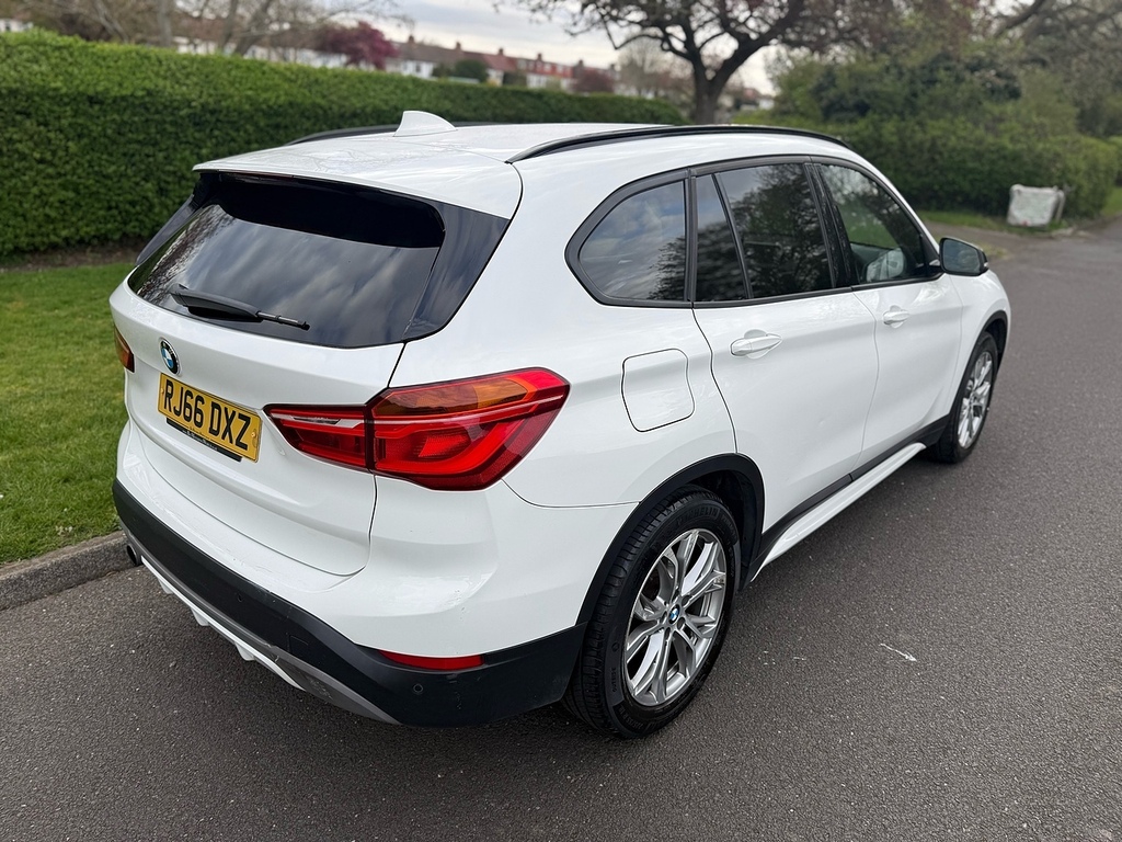 BMW X1 18D Sport U3369 Ulez RJ66DXZ White #3