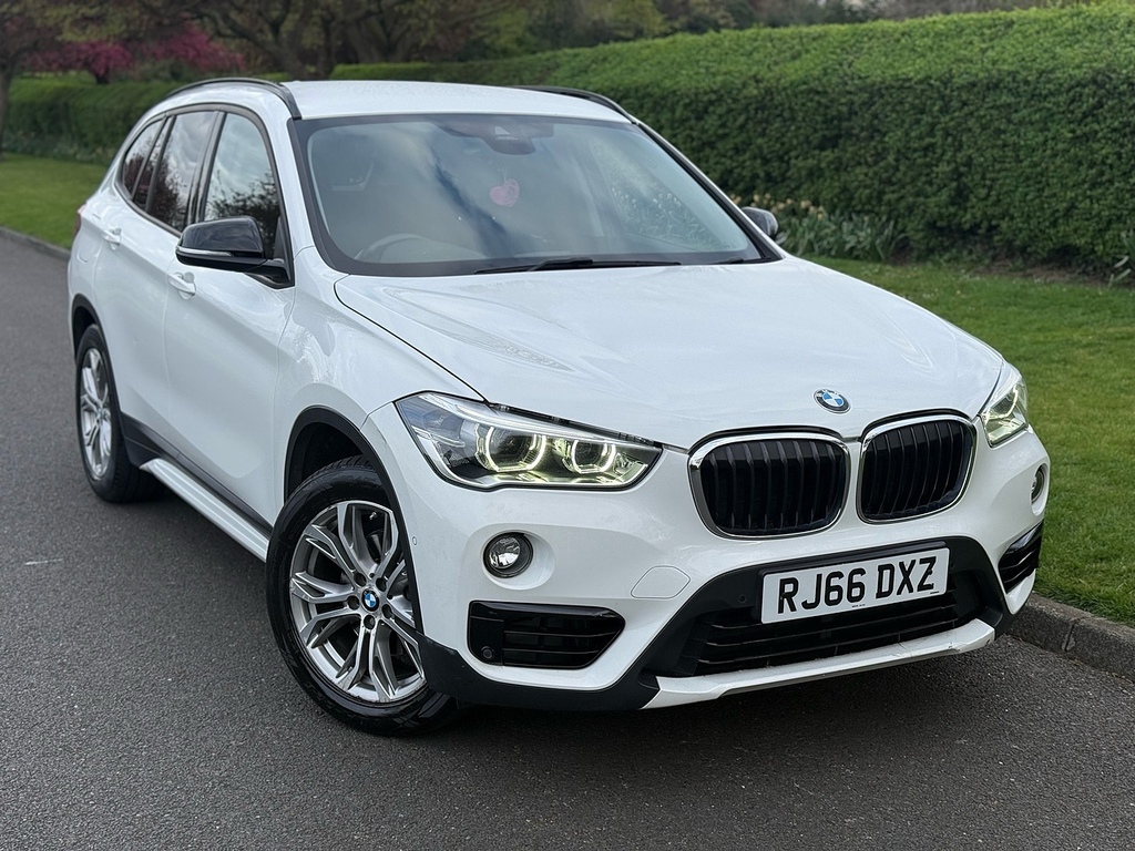 BMW X1 18D Sport U3369 Ulez White