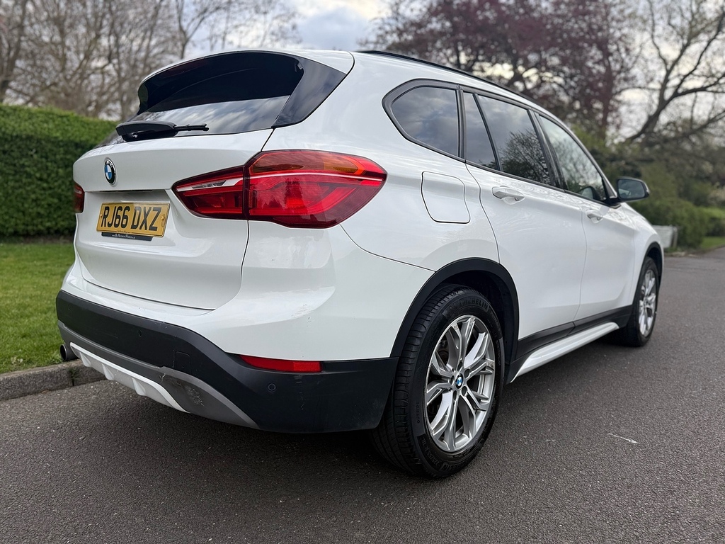 BMW X1 18D Sport U3369 Ulez RJ66DXZ White #4