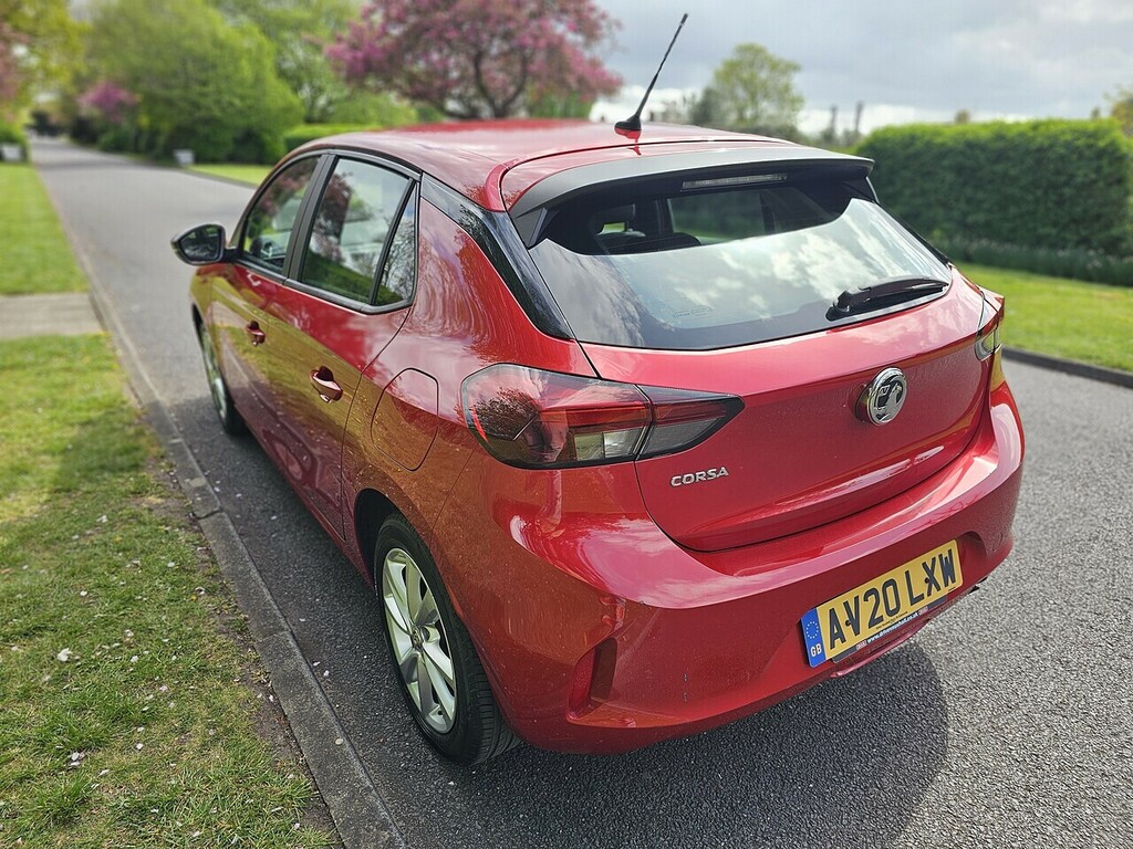 Vauxhall Corsa Se Nav U3406 Ulez AV20LXW Red #6