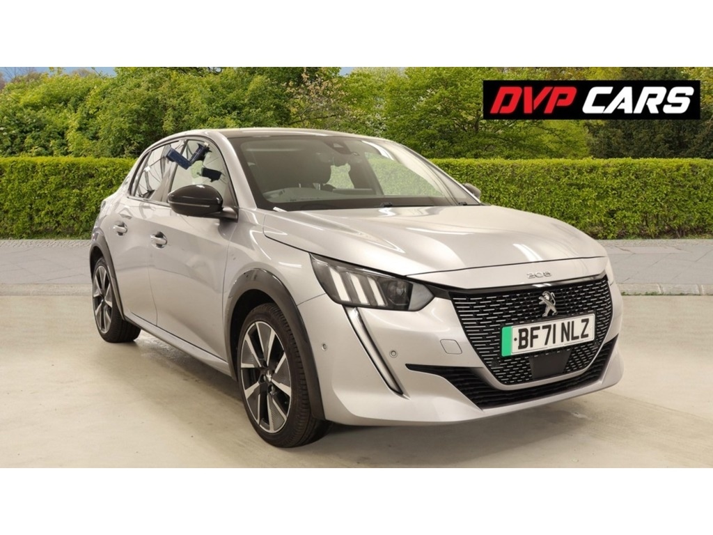 Peugeot e-208 Gt U3411 Ulez Grey