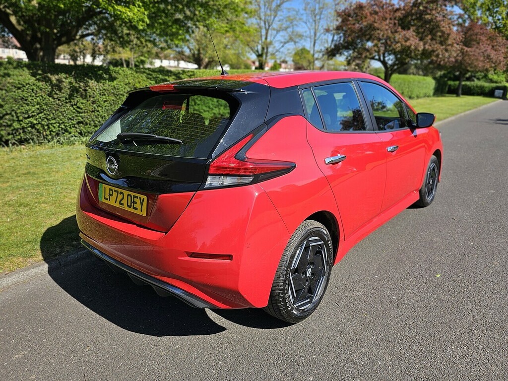 Nissan Leaf Acenta U3417 Ulez LP72OEY Red #3