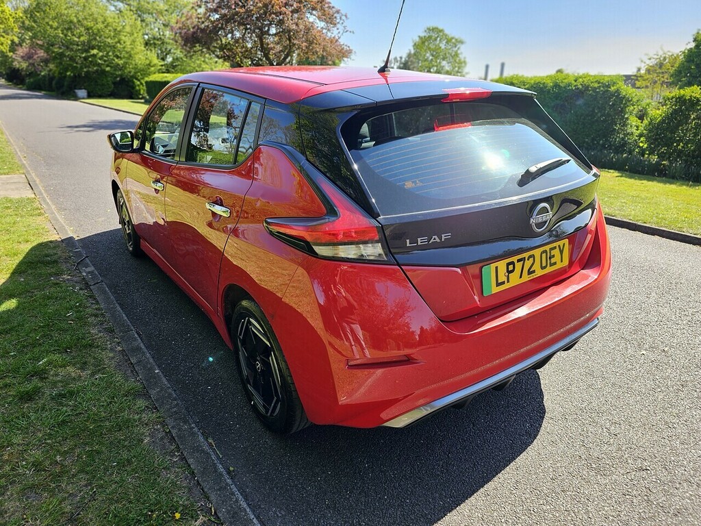 Nissan Leaf Acenta U3417 Ulez LP72OEY Red #6