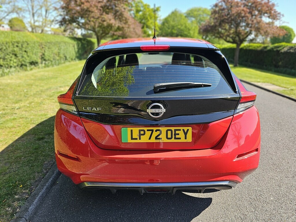 Nissan Leaf Acenta U3417 Ulez LP72OEY Red #4
