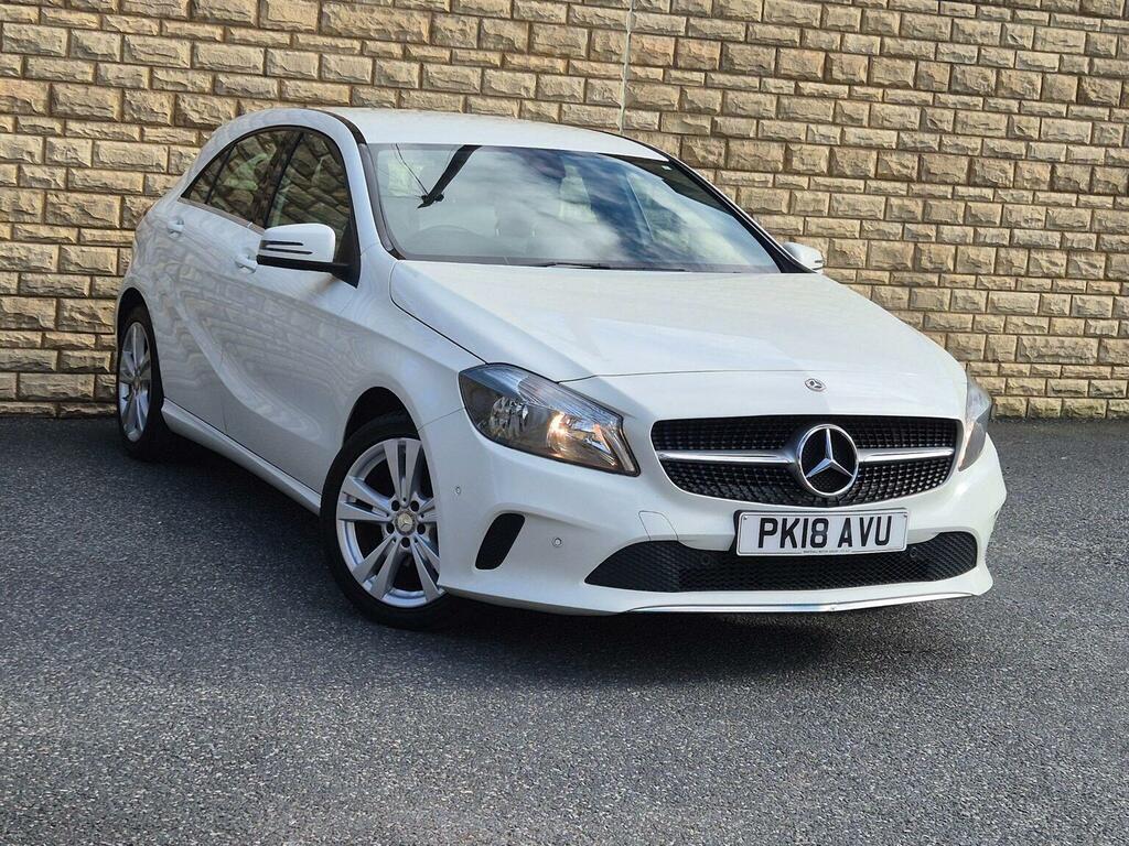 Mercedes-Benz A Class 1.5 A180d Sport Executive Euro 6 Ss 2018 White