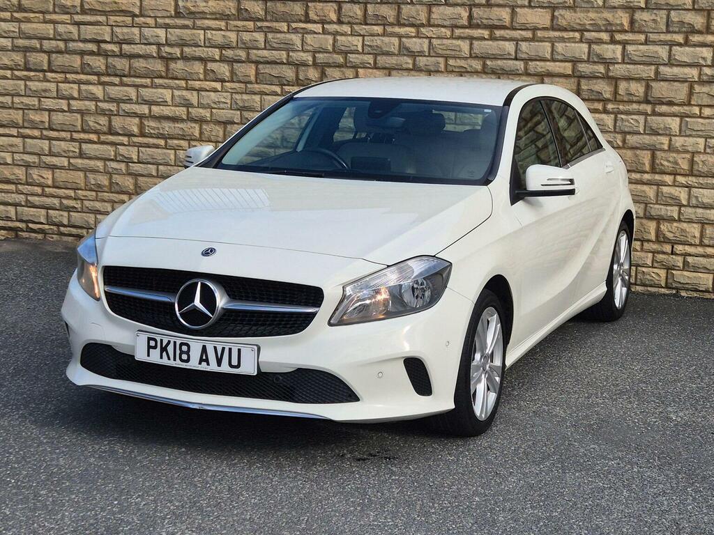 Mercedes-Benz A Class 1.5 A180d Sport Executive Euro 6 Ss 2018 PK18AVU White #5