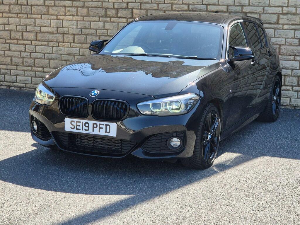BMW 1 Series 1.5 118I Gpf M Sport Shadow Edition Euro 6 Ss 5 SE19PFD Black #4
