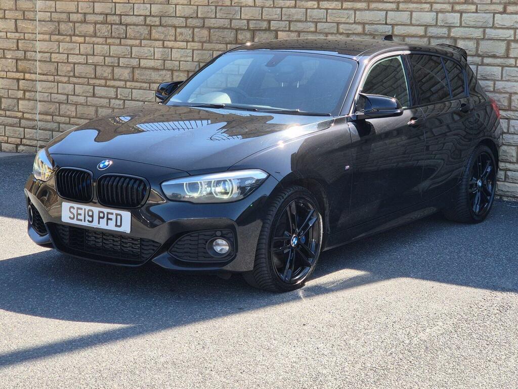 BMW 1 Series 1.5 118I Gpf M Sport Shadow Edition Euro 6 Ss 5 SE19PFD Black #3
