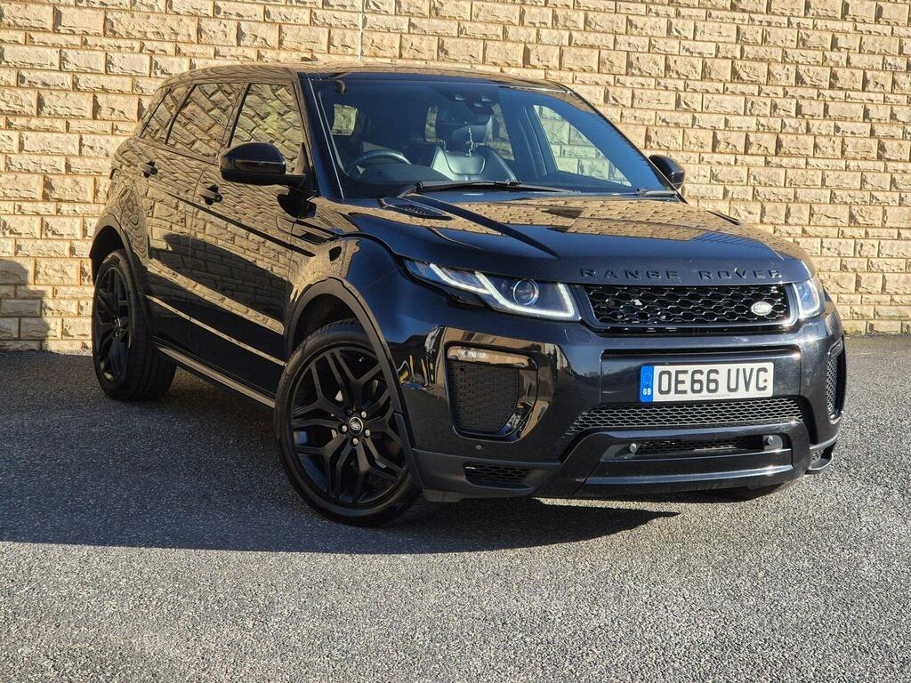 Land Rover Range Rover Evoque 2.0 Td4 Hse Dynamic 4Wd Euro 6 Ss 201 Black