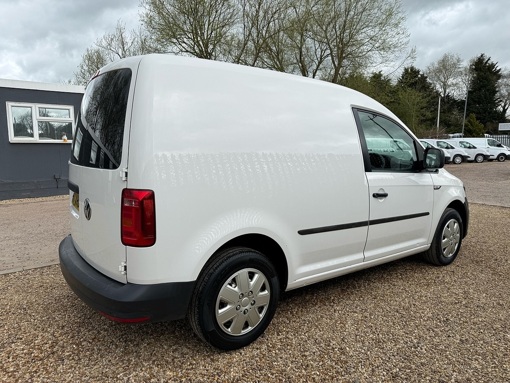 Volkswagen Caddy 2.0 Tdi C20 Bluemotion Tech Startline L1 H1 Swb P DN17AHG White #4